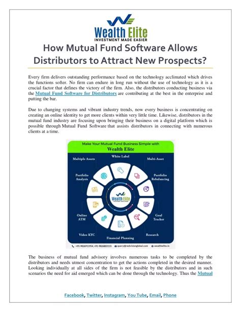 PPT How Mutual Fund Software Allows Distributors To Attract New