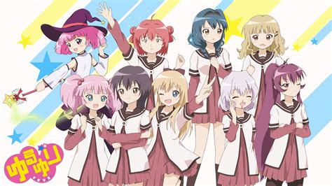 Anime Yuru Yuri P Wallpaper Hdwallpaper Desktop School Uniform