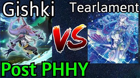 Gishki Vs Tearlament Post Phhy Yu Gi Oh Youtube