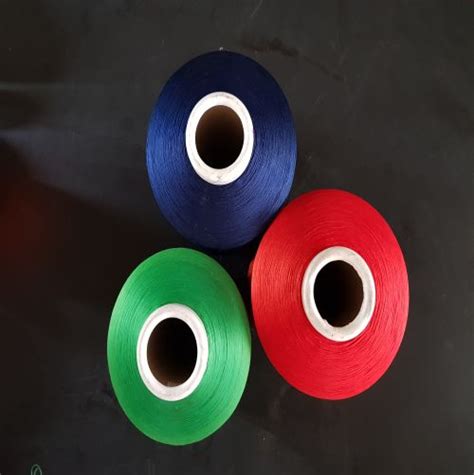 Polyester Cotlook Dyed Yarn For Weaving Knitting Cords Etc Feature