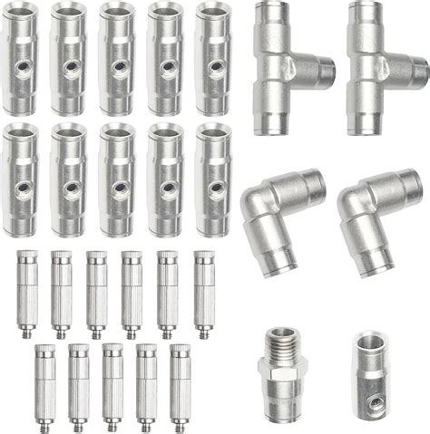 Amazon TL TOOLEGIN Brass Misting Nozzle Kit 11pcs Misting Nozzles