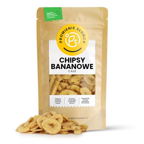 Chipsy bananowe 500g PROMIENIE SŁOŃCA Sklep EMPIK