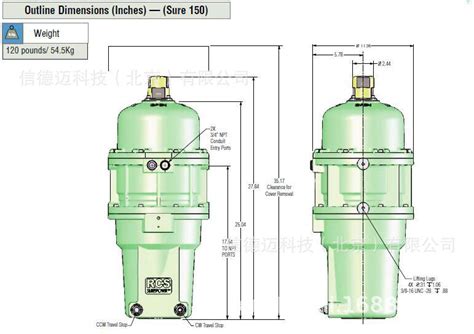 美国德莱塞Dresser执行机构 RCS弹簧复位电动执行器Sure 150 15 图片 高清大图 阿里巴巴