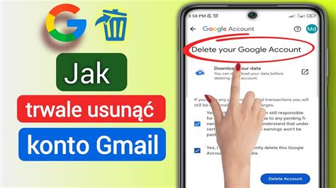 Jak trwale usunąć konto Gmail Jak usunąć konto Google na Androidzie