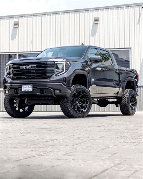 Gmc Sierra With 22×12 Wheels 4p83 Gen 3 4play Wheels