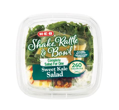 H E B Shake Rattle Bowl Sweet Kale Salad Shop Salads At H E B