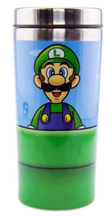 Super Mario Warp Pipe Metal Travel Bottle Ml Shopforgeek