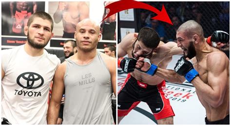 Khamzat Chimaev skriver på för Khabib agenten En ära MMA UFC