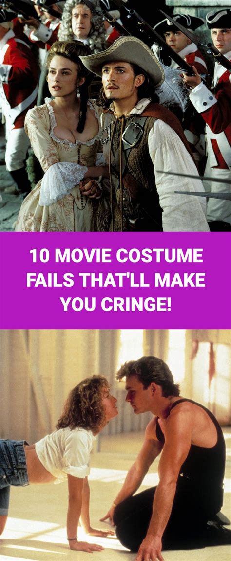 10 Movie Costume Fails Thatll Make You Cringe Celebrity