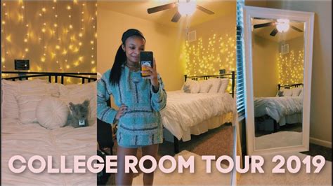 College Apartment Room Tour 2019 Unc Charlotte Youtube