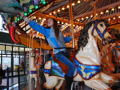 Catching The Carousel Gold Ring Salem Oregon Daily Photo Diary