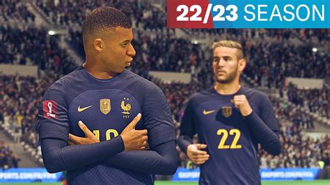 FIFA 22 SEASON 22 23 FRANCE PORTUGAL PC MOD YouTube