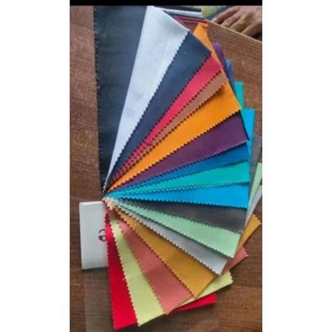 Plain Solid Toko Double Twill Polyester Lycra Fabric Color Multicolor