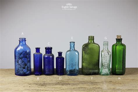 Selection Of Vintage Jars And Bottles