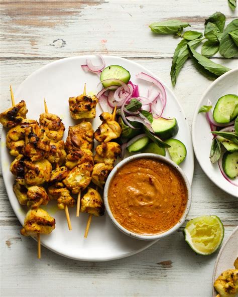 Lemongrass Chicken Skewers With Nuoc Cham Lindsey Eats