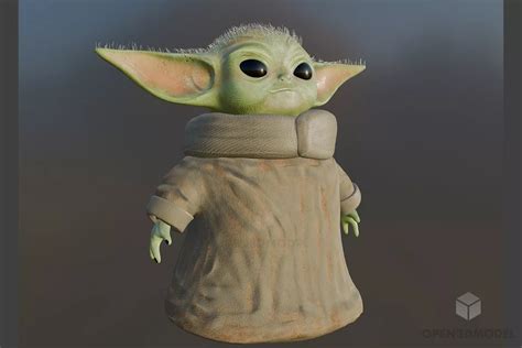 Star Wars Yoda Character Free D Model Blend C D Fbx Obj