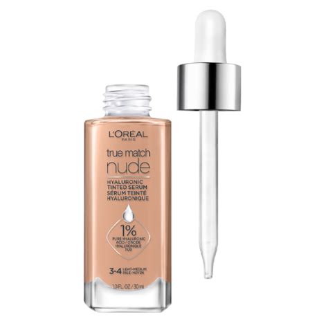 Loreal True Match Nude Serum Con Cido Hialur Nico Tono Light