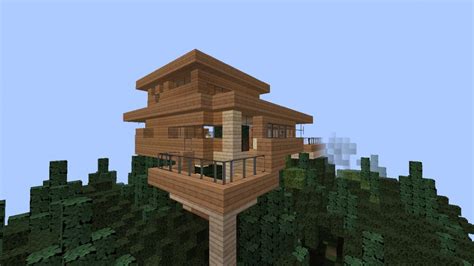 Modern Treehouse Mansion Minecraft Map