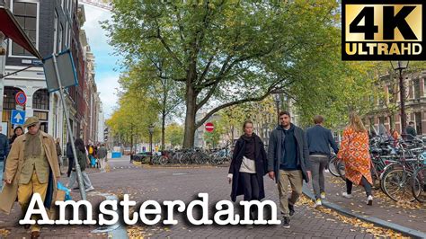 Amsterdam Walk🇳🇱 De 9 Straatjes October 2022 4k 60fps Youtube