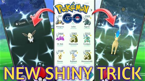 How to get shiny Pokémon in Pokémon Go New Shiny Trick To Get