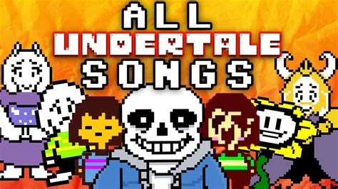 Undertale Songs Sans Chara Toriel Tryhardninja Youtube