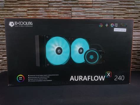 Jual Id Cooling Auraflow X 240 Evo Rgb Sync Aio Cpu Liquid Water