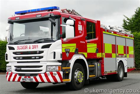 nk vbb cleveland fire brigade scania p uk emergency vehicles