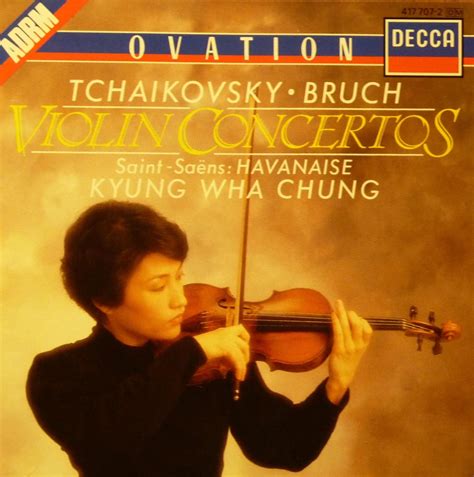 Tchaikovsky Bruch Violin Concerto Saint Saens Havanaise Ovation