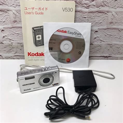 Yahooオークション Kodak Easyshare V530 デジタルカメラ シルバー