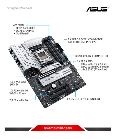 Placa Asus Prime X P Am Amd X Ddr M Usb Sata Atx Placa Madre