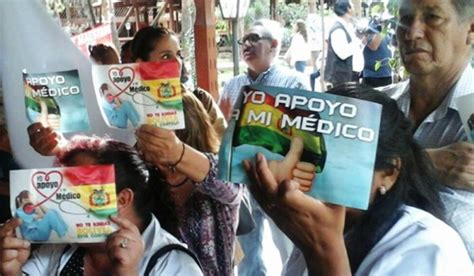 Bolivia médicos y gobierno firman preacuerdo pero las medidas de