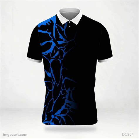black  blue jersey design imgecart