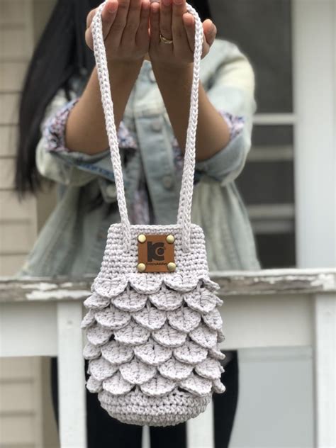 Crochet Bag Tutorial Mini Crocodile Stitch Bag Knitcroaddict