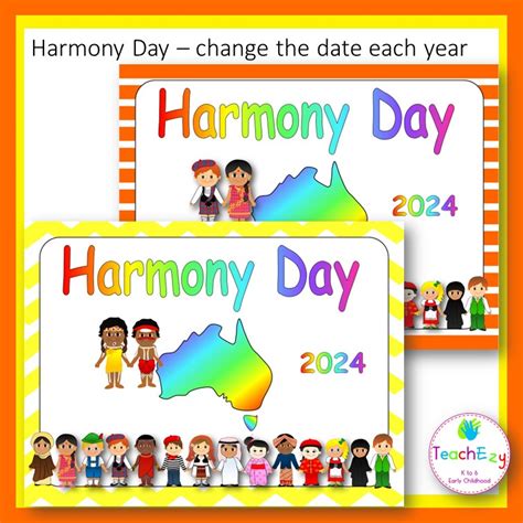 Harmony Day Activities And Posters Australia Teachezy