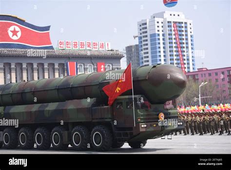 Pyongyang April Xinhua Missile Force Of