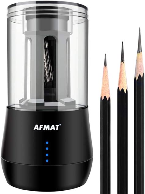 Afmat Long Point Pencil Sharpener Charcoal Pencil Sharpener For