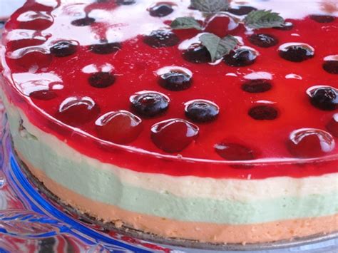 Jello Cheesecake - No Bake Low Fat Recipe