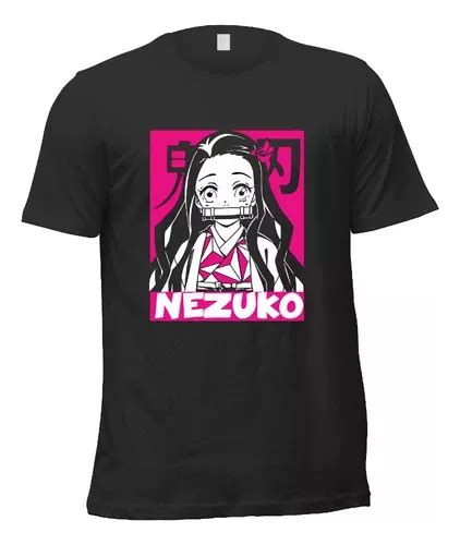 Remera Anime Demon Slayer Nezuko Kamado A2 Unisex Cuotas sin interés