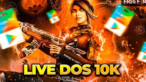 🔴free Fire🔴 Live Dos 10k Jogando Com Inscritos Soteios T 10k Youtube