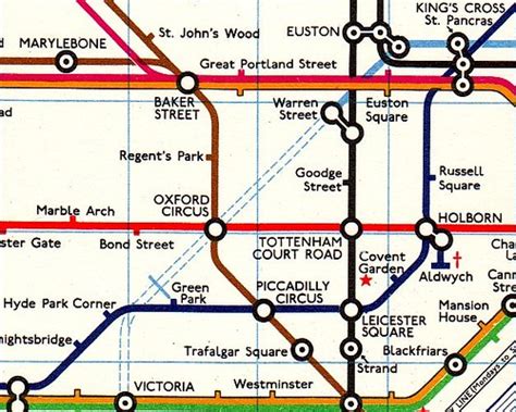 London Underground Diagram Of Lines Detail Flickr Photo Sharing