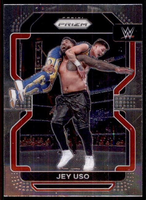 2022 Panini Prizm WWE Jey Uso 123 EBay