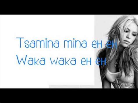 Shakira Waka Waka This Time For Africa Lyrics Ft Freshly Ground