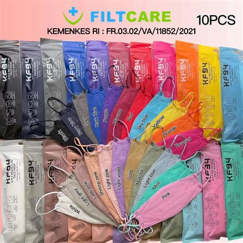 Jual Filtcare Masker Kf Korea Ply Premium Isi Pcs High Quality