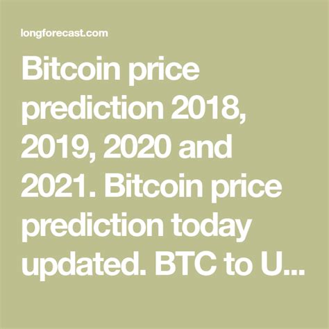 Bitcoin Price Usd Prediction 2020 Bitcoin