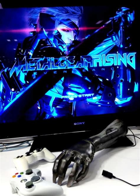 Metal Gear Rising Revengenace Title Screen Revealed Just Push Start