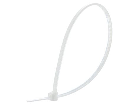 8 Inch Natural Miniature Cable Tie 1000 Pack Computer Cable Store