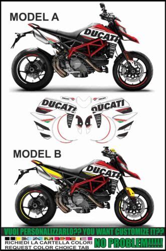 HYPERMOTARD 950 TRIBUTE Compatible Sticker Kit EBay