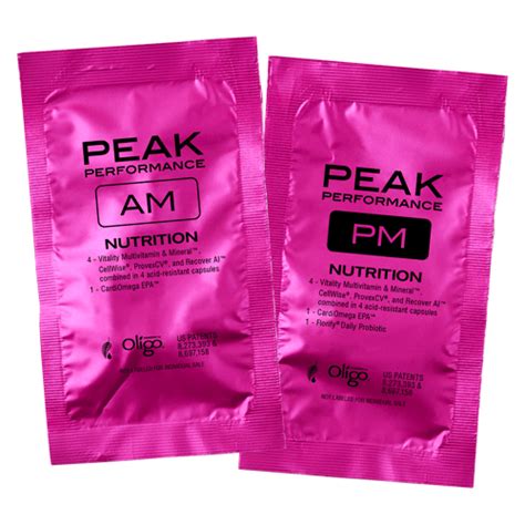 Peak Performance Nutrition Pack