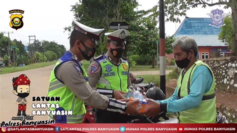 Giat Jumat Berbagi Desember Satlantas Polres Banyuasin Youtube