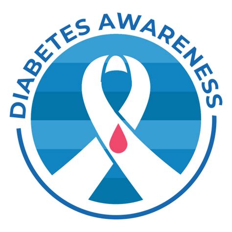 Diabetes Ribbon SVG